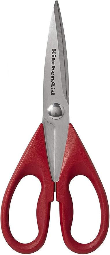 KitchenAid All Purpose Kitchen Shears with Protective Sheath Durable Stainless Steel Scissors