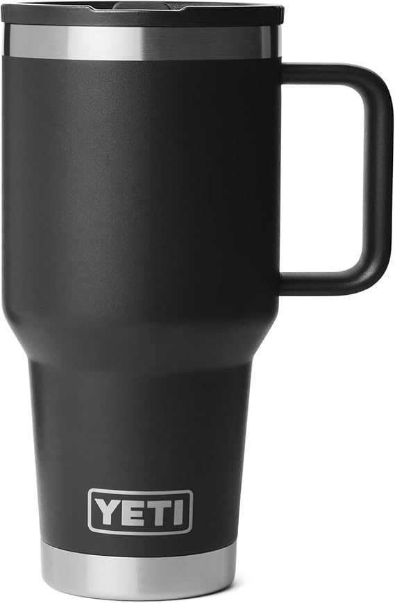 YETI Rambler 30 oz Travel Mug with Flip Straw Lid