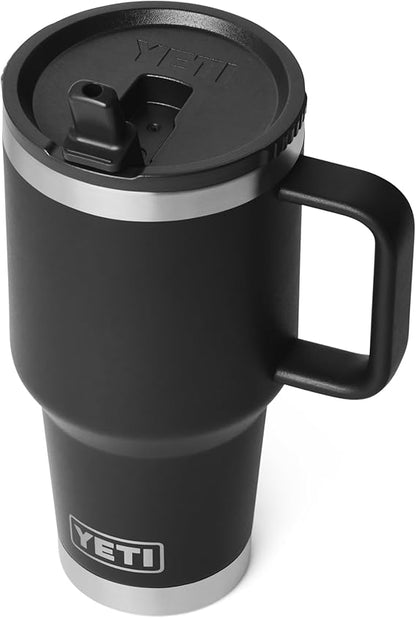 YETI Rambler 30 oz Travel Mug with Flip Straw Lid