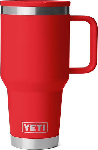 YETI Rambler 30 oz Travel Mug with Flip Straw Lid