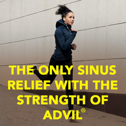 Advil Sinus Congestion and Pain, Sinus Relief Medicine, Pain Reliever and Fever