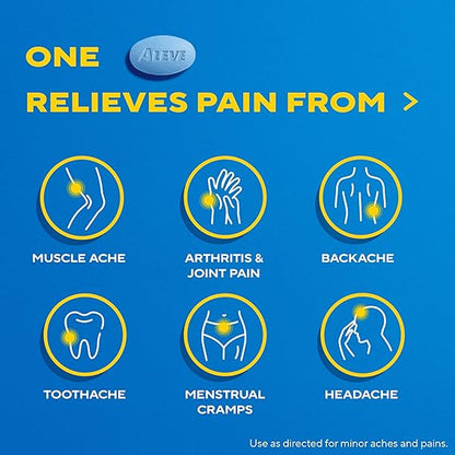 Aleve Pain Relief Naproxen Sodium Caplets