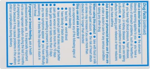 Aleve Liquid Gels, 20 ct