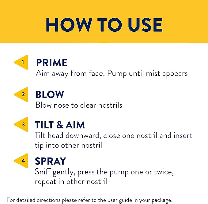 Aste pro Allergy Nasal Spray, 24-Hour Allergy Relief