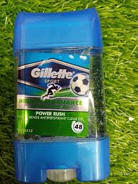 GILLETTE CLEAR GEL POWER RUSH