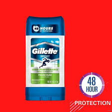 GILLETTE CLEAR GEL POWER RUSH