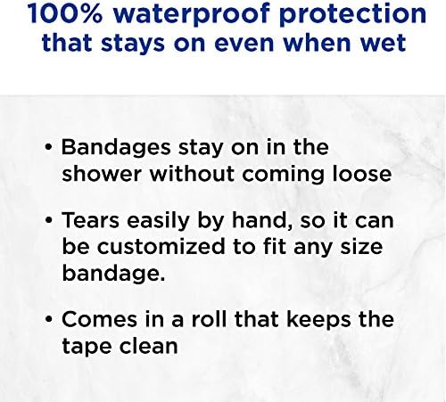 Band-Aid Brand of First Aid Products Waterproof Tape