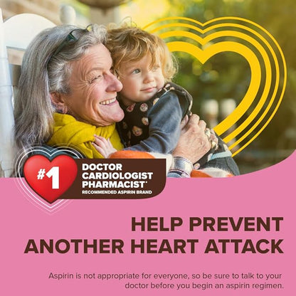 Bayer Aspirin Low Dose 81 mg Chewable Tablets