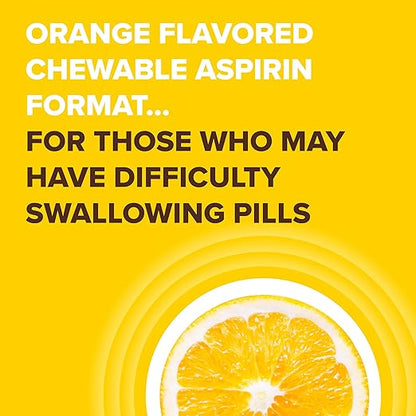 Aspirin Regimen Bayer, 81mg Chewable Tablets