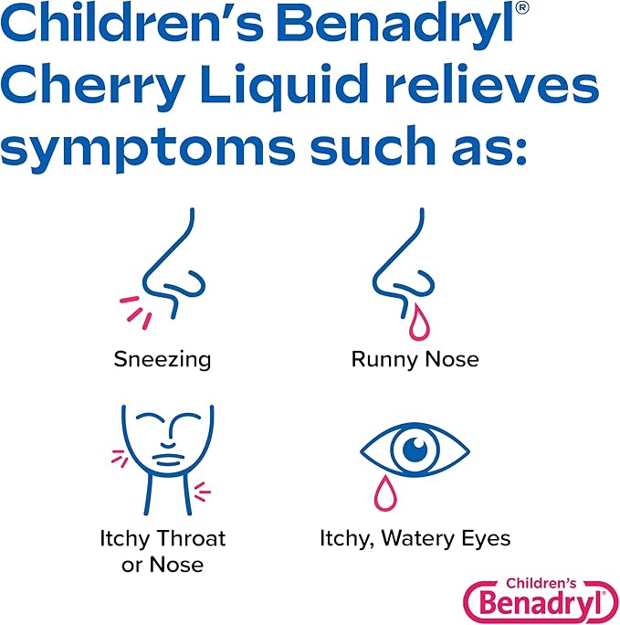 Benadryl Children's Allergy Relief Liquid Medicine