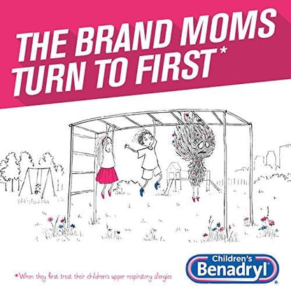 Benadryl Children's Allergy Relief Liquid Medicine