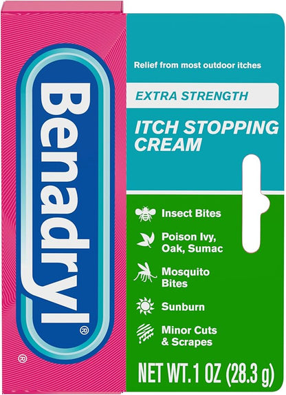 Benadryl Extra Strength Itch Stopping Cream