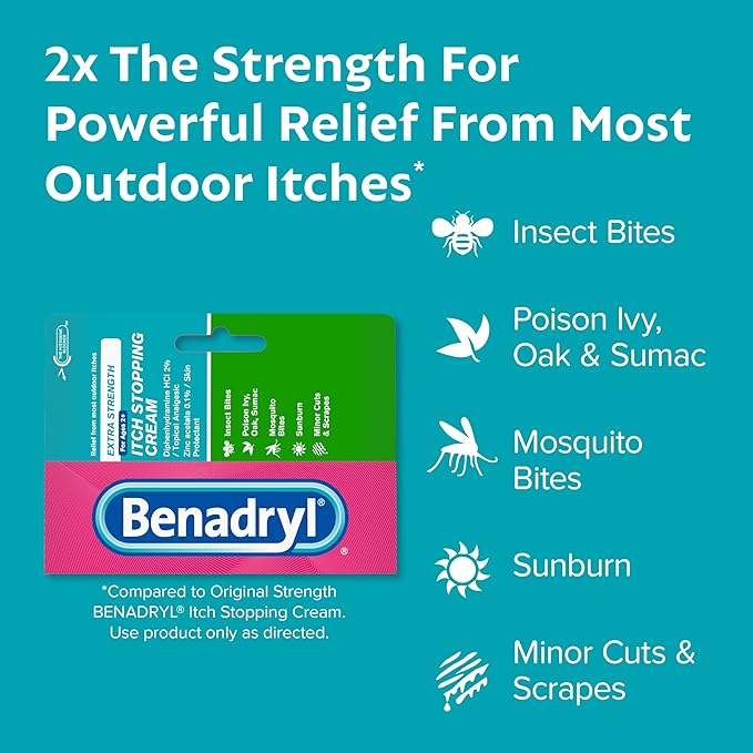 Benadryl Extra Strength Itch Stopping Cream