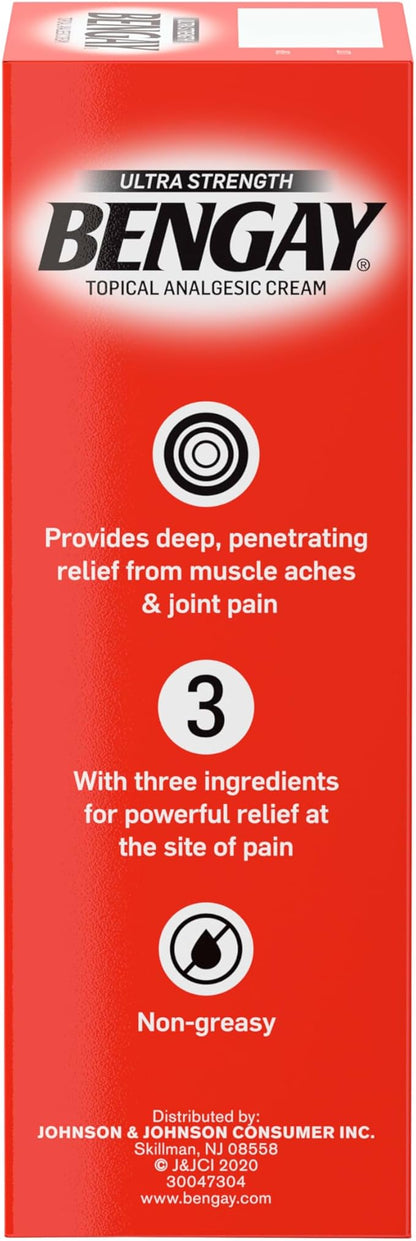 Bengay Ultra Strength Bengay Topical Pain Relief Cream