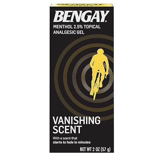 Bengay Menthol 2.5% Topical Analgesic Gel