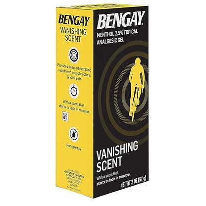 Bengay Menthol 2.5% Topical Analgesic Gel