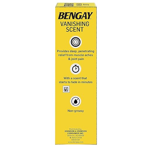 Bengay Menthol 2.5% Topical Analgesic Gel