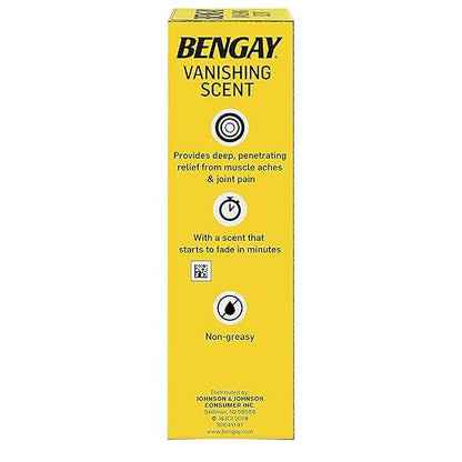 Bengay Menthol 2.5% Topical Analgesic Gel