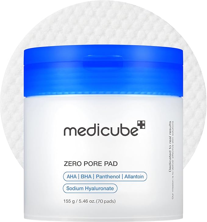 medicube Toner Pads Deep Vita C Facial Toner Pad for Uneven Skin Tone & Texture