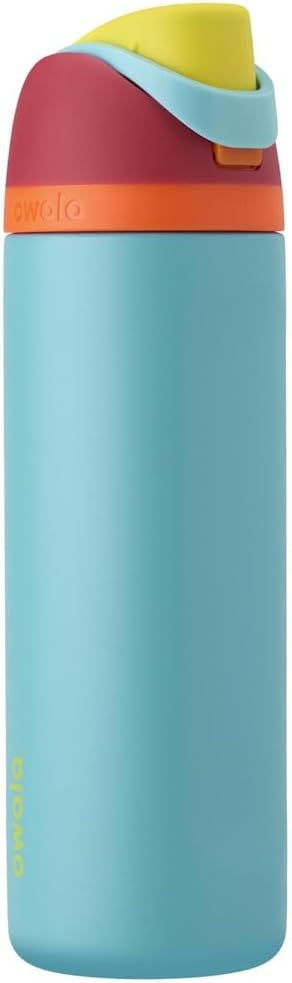 Owala FreeSip Insulated Stainless Steel Water Bottle with Straw, BPA-Free Sports Water Bottl