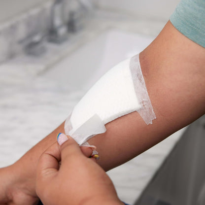 Band-Aid Brand Absorbent Cushion Care Sterile Square Gauze Pads