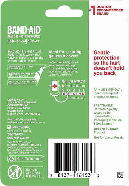 Band-AID First Aid Paper Tape