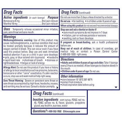 Chloraseptic Sore Throat Lozenges