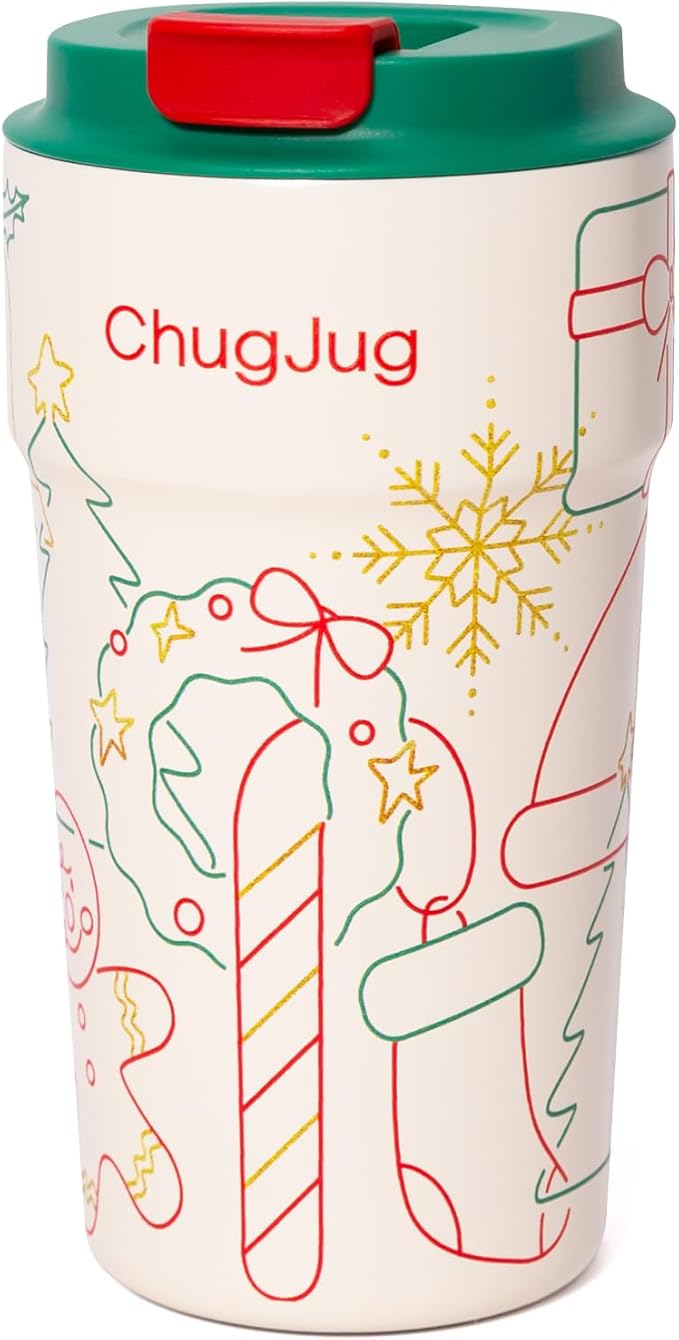 Travel Coffee Mug with Ceramic Coating
