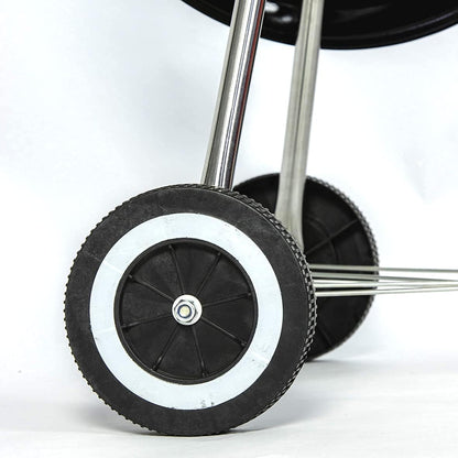 BBQ ROUND KETTLE ON WHEELS
