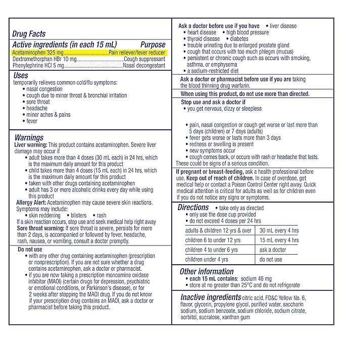 Vicks DayQuil Cough, Cold, & Flu Multi Symptom Relief