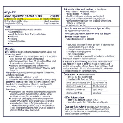 Vicks DayQuil Cough, Cold, & Flu Multi Symptom Relief