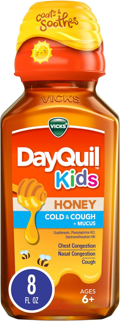 Vicks DayQuil Kids Cold and Cough + Mucus Relie