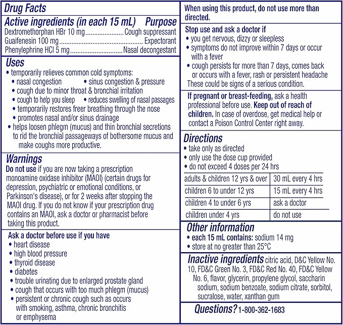 Vicks DayQuil Kids Cold and Cough + Mucus Relie