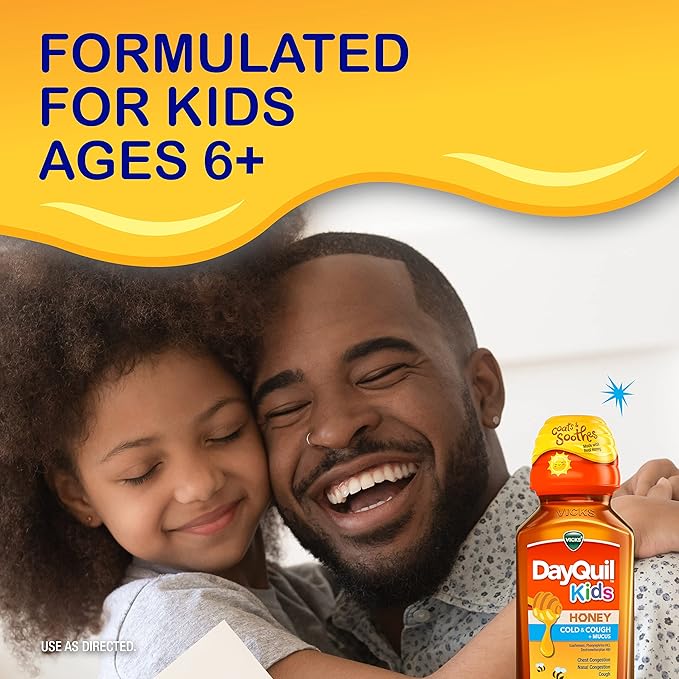 Vicks DayQuil Kids Cold and Cough + Mucus Relie