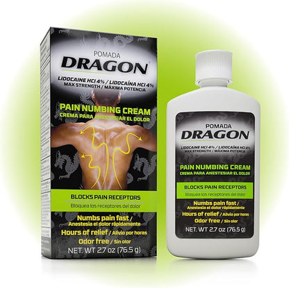 Dragon Numbing Cream Lidocaine 4% Maximum Strength Numbing Cream