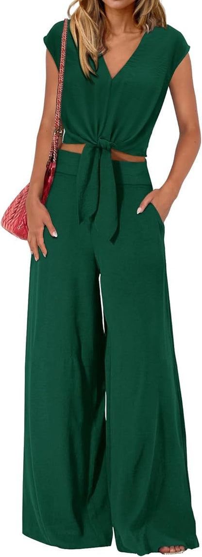 PRETTYGARDEN Women's Summer 2 Piece