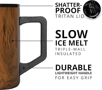 Elemental Insulated Coffee Mug - Triple-Wall Stainless Steel