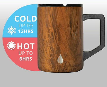 Elemental Insulated Coffee Mug - Triple-Wall Stainless Steel
