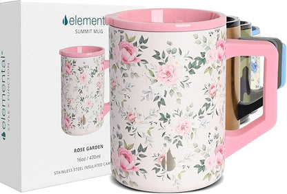 Elemental Insulated Coffee Mug - Triple-Wall Stainless Steel