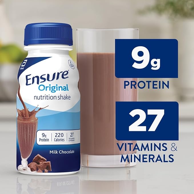 Ensure Original Milk Chocolate Nutrition Shake 4/6PK