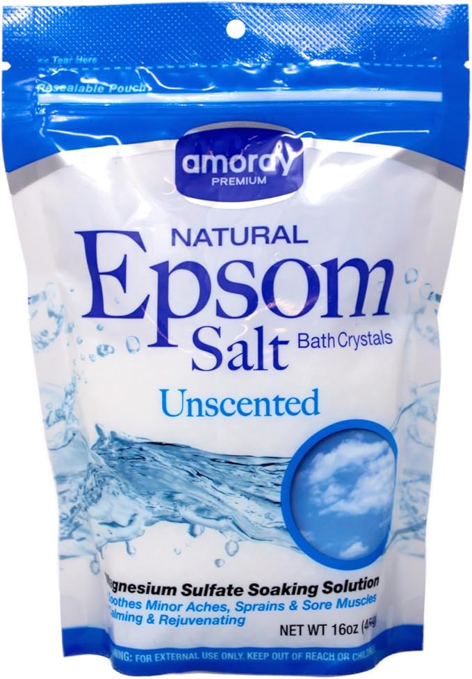 Epsom Salt Bag Natural Bath Crystals