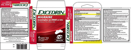 Excedrin Migraine Pain Reliever Caplets