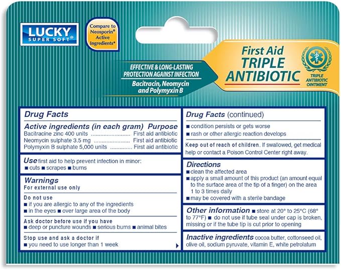 Lucky Super Soft Triple Antibiotic Ointment