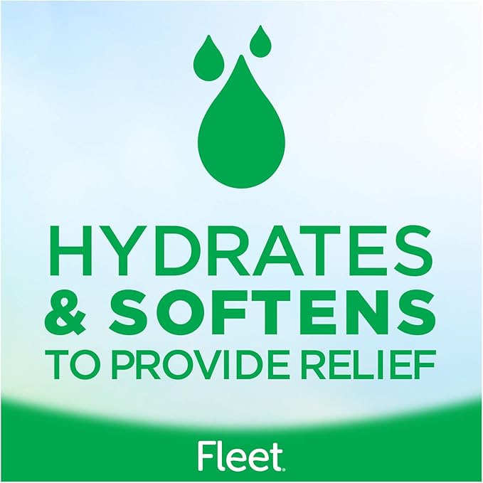 Fleet Laxative Saline Enema for Adult Constipation