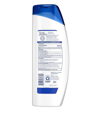 HEAD&SH SHAMPOO CLASSIC CLEAN