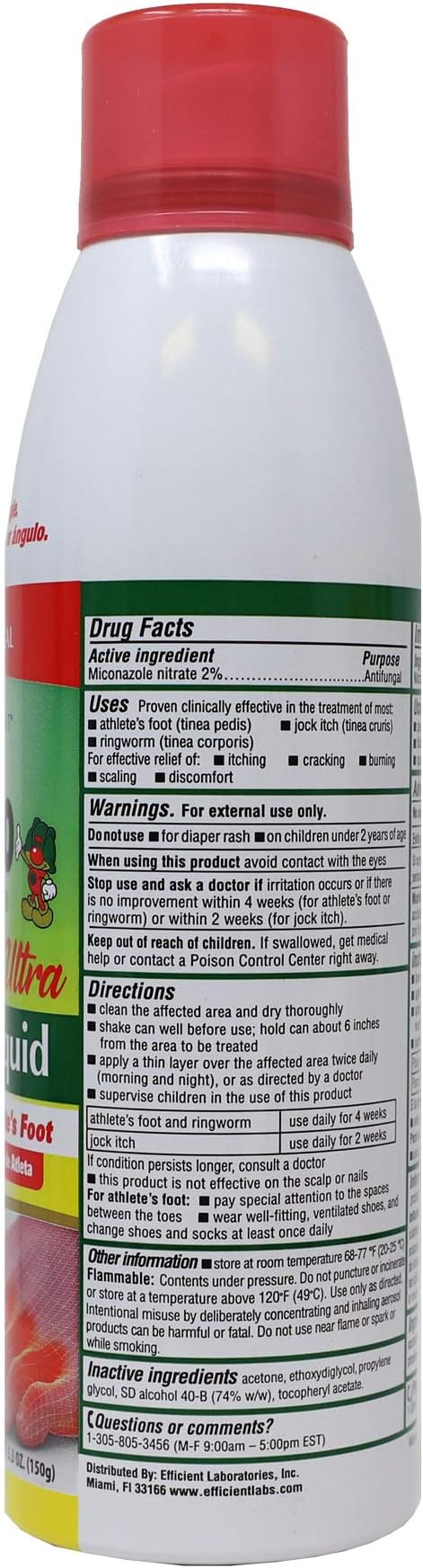 Hongo Killer Antifungal Ultra Spray Liquid