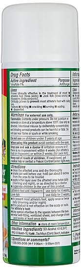 Hongo Killer Spray Powder 4.6oz - Athlete's Foot Treatment