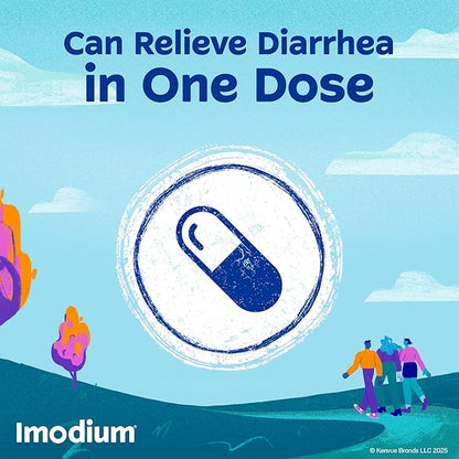 Imodium A-D Diarrhea Relief Caplets with Loperamide