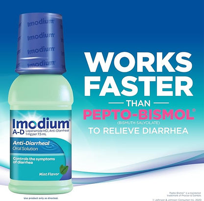Imodium A-D Liquid Anti-Diarrheal Medicine