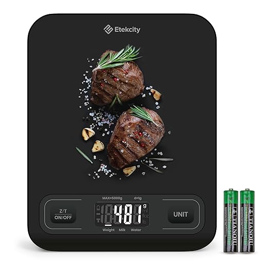 Etekcity Food Kitchen Scale, Digital Grams and Ounces for Weight Loss